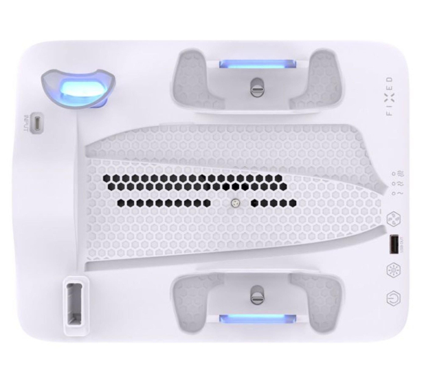 FIXED Docking Station do PlayStation 5 (Pro/Slim), black and white - 1484725 - zdjęcie 2